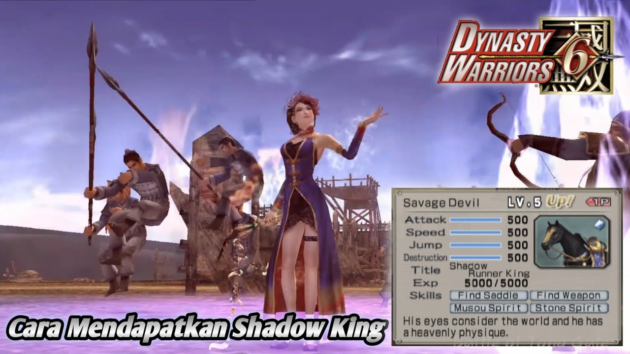 [Time Trick] Cara Dapat Shadow King - Dynasty Warriors 6 (PS2) (PCSX2)