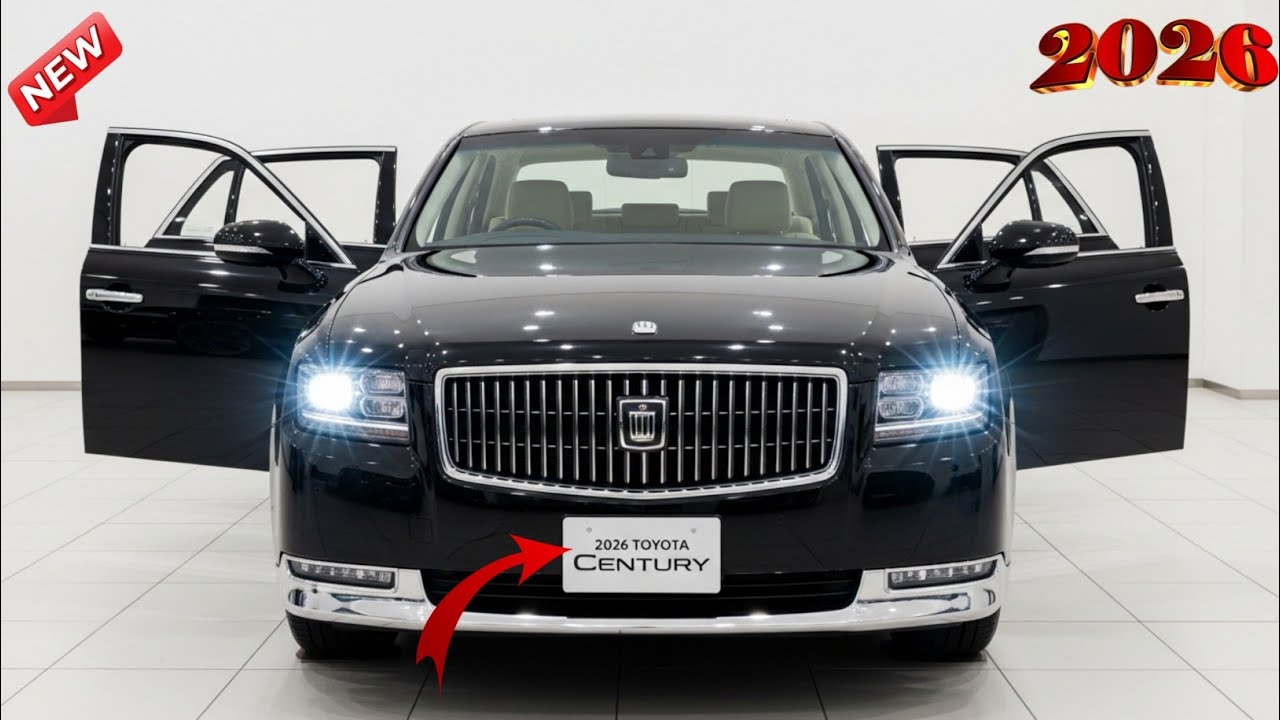 2026 Toyota Century – The Most Luxurious Toyota Ever Made in America