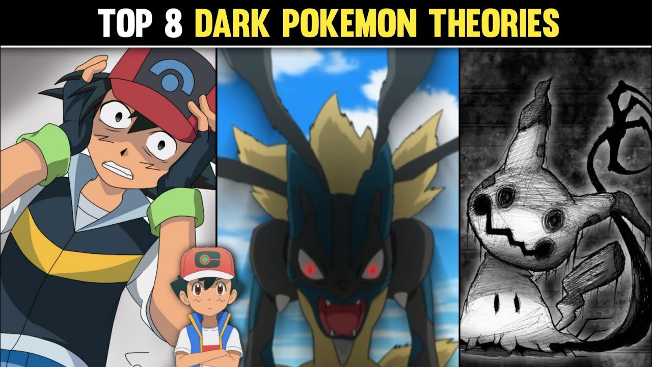 Top 8 Darkest Pokemon Theories|Top 8 Creepiest Pokemon Theories|Creepy Things in Pokemon|