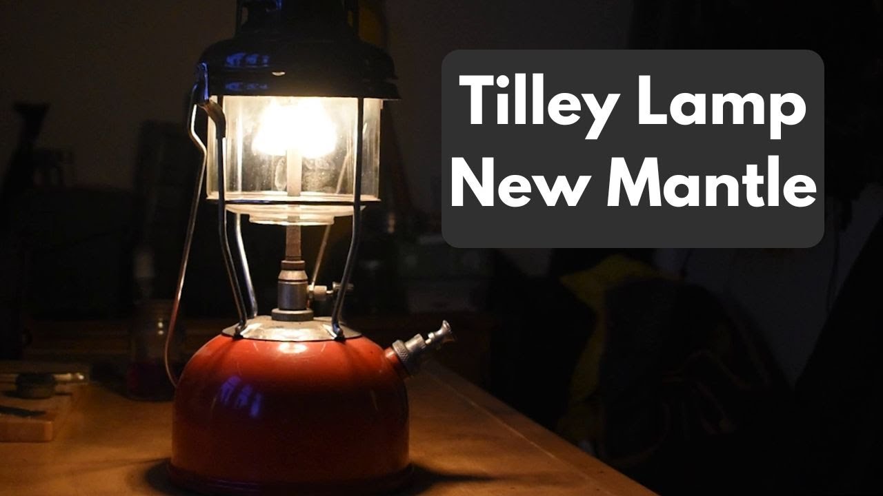 New Tilley Mantle Fitting / Lighting Tilley lamp first time / Tilley Stormlight X246B