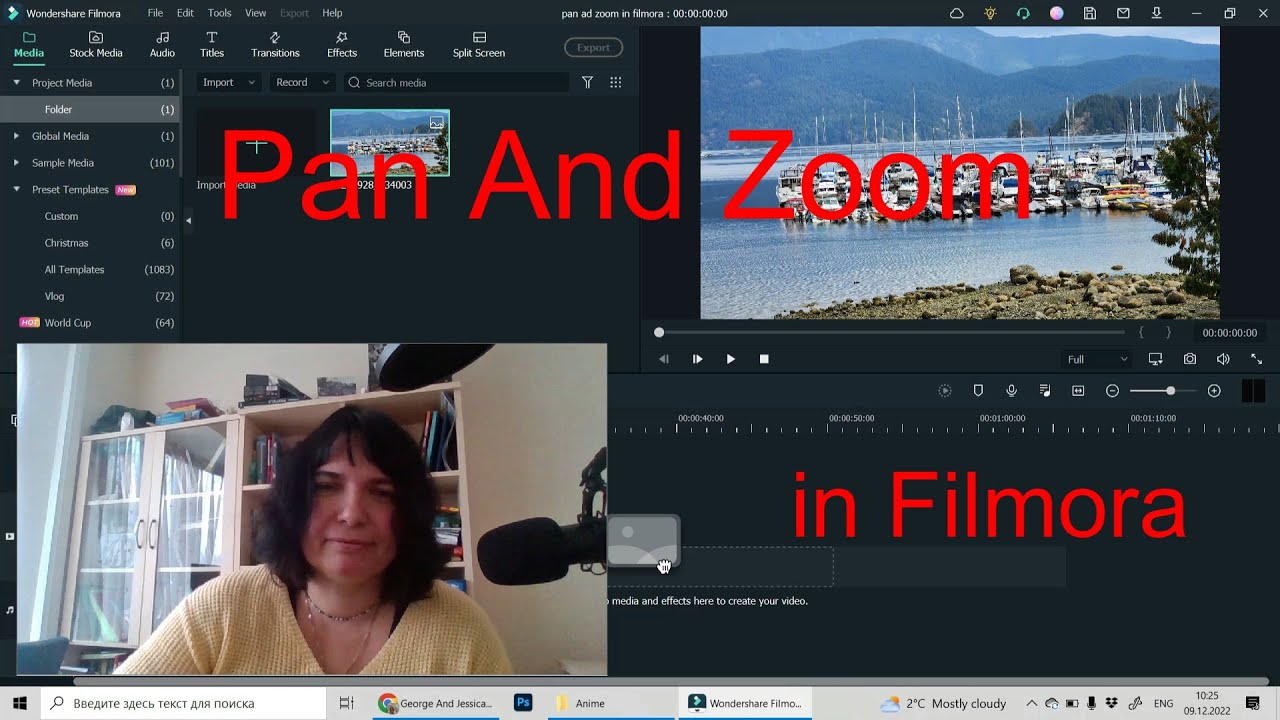 How To Use Pan And Zoom Effect In Filmora | Video Effects | Let`s Do Tech | Filmora Wondershare