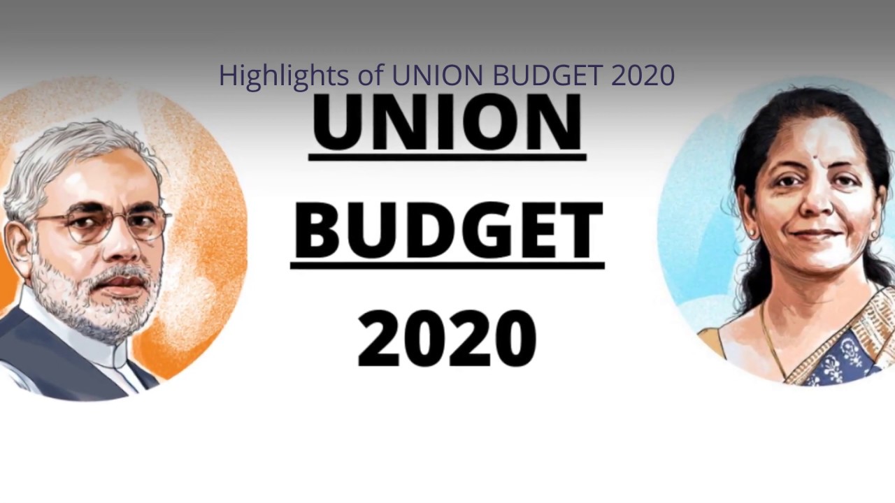 Union Budget 2020 Highlights