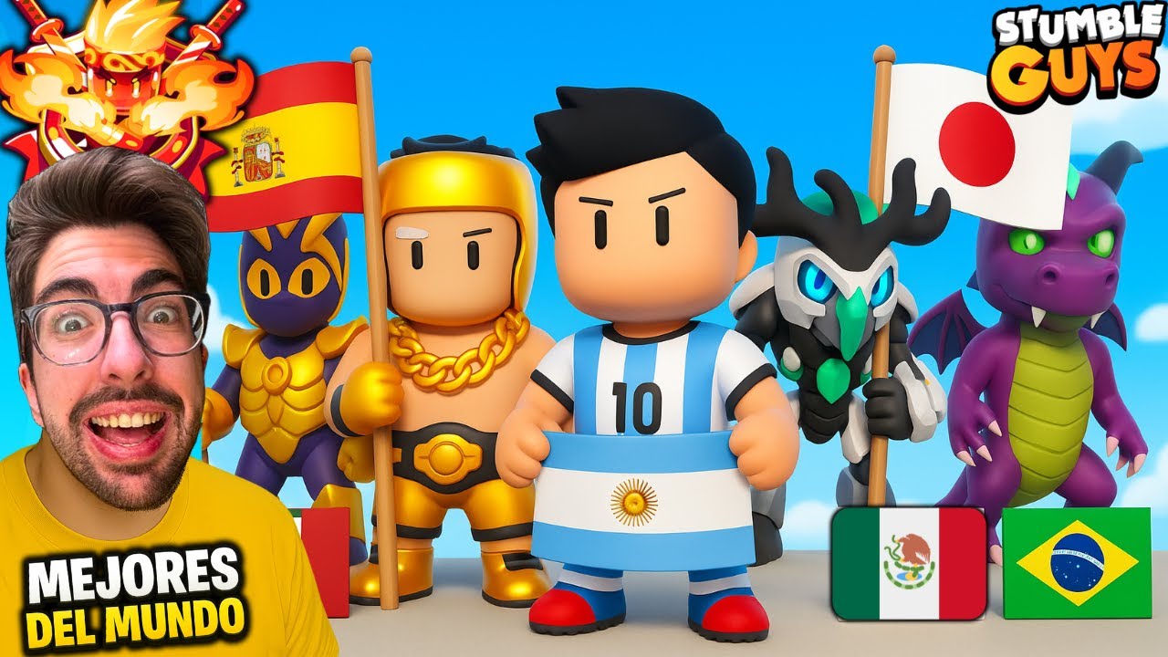 ME ENFRENTÉ a los MEJORES JUGADORES del MUNDO en BLOCK DASH 🌎