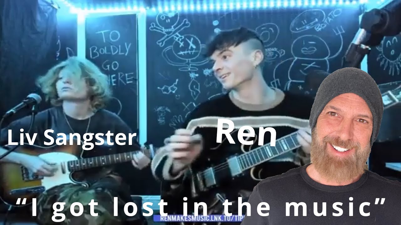 REN & LIV SANGSTER LIVE; РЕАКЦИЯ ПРОФЕССИОНАЛЬНОГО ГИТАРИСТА
