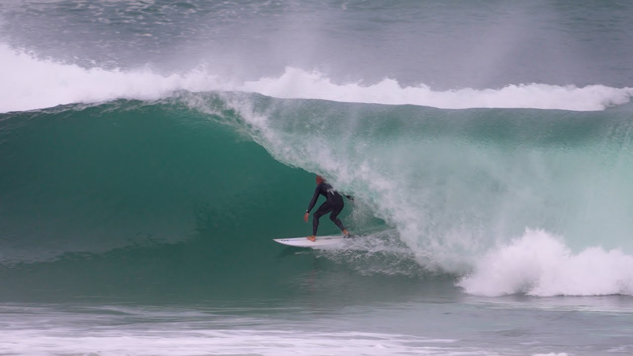 Kelly Slater and Kolohe Andino Free Surfing in Portugal