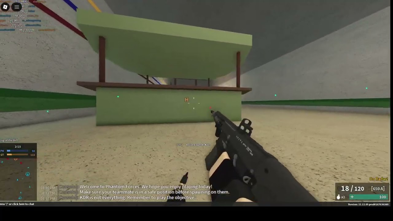 Dropping 40 bombs in phantom forces