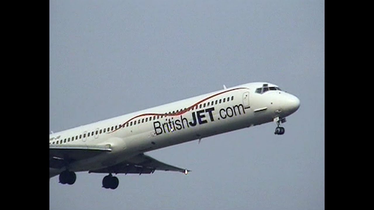 BRITISH JET MD-90 - Air Plus Comet MD-88 - Snowflake MD-83 at London Gatwick and London Heathrow