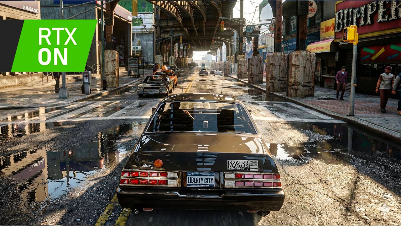ISSO É GTA IV? RTX REMIX DEIXOU O JOGO IRRECONHECÍVEL COM PATH TRACING!