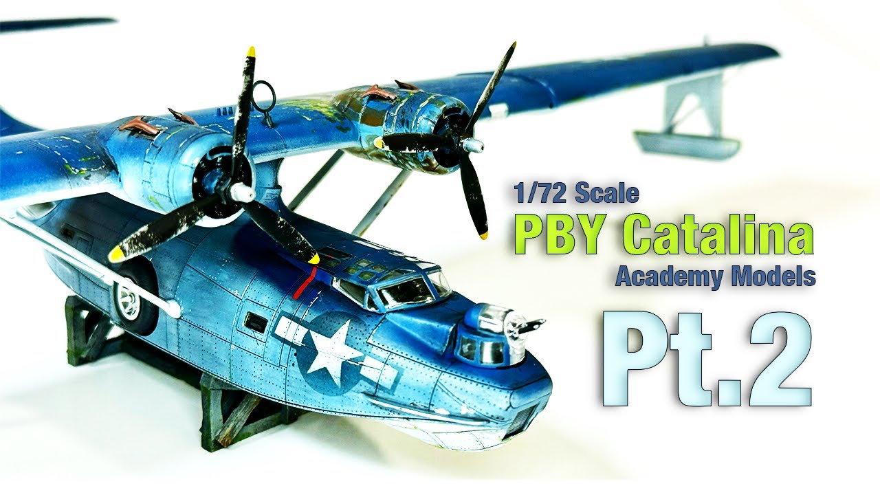 PBY Catalina Part 2 - Painting - Scale Model Aircraft - Academy 1/72