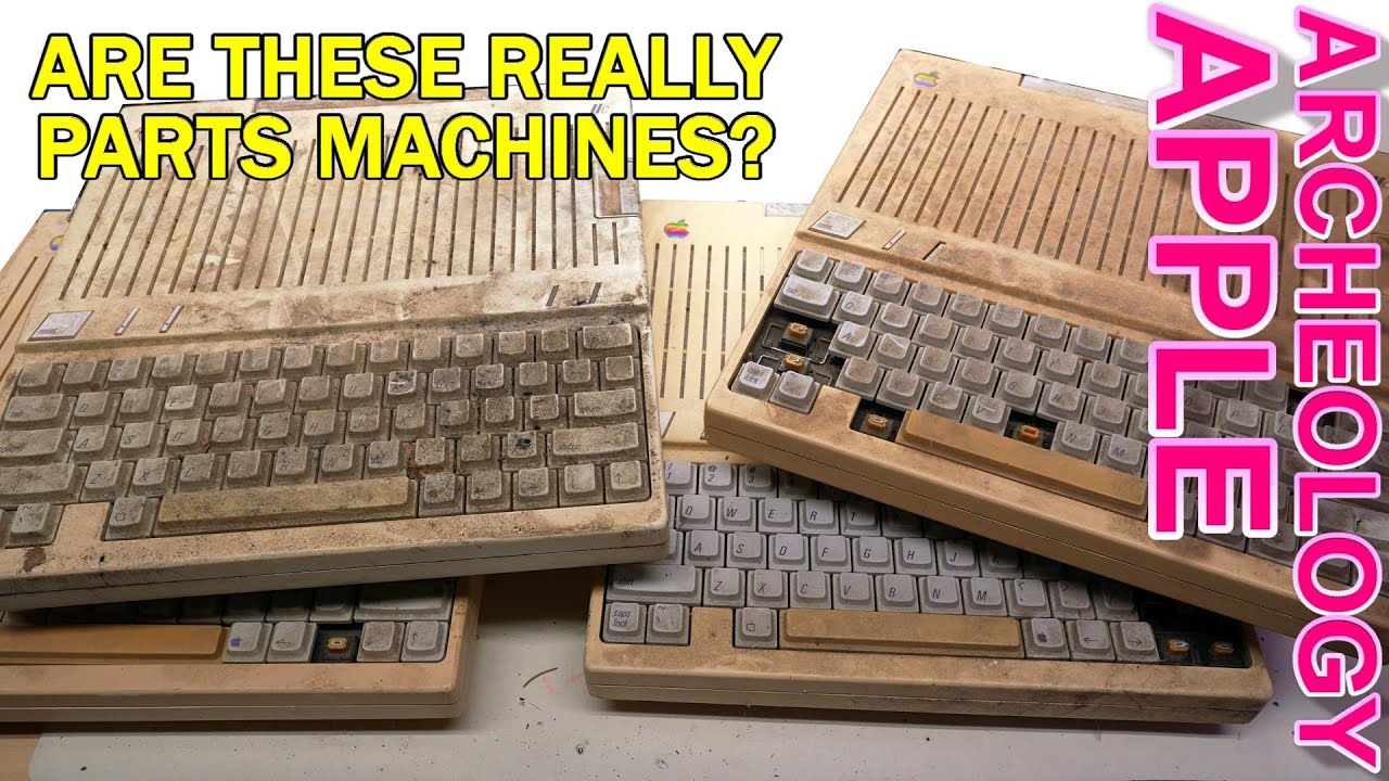 Apple Archeology: Four barn found Apple IIc computers