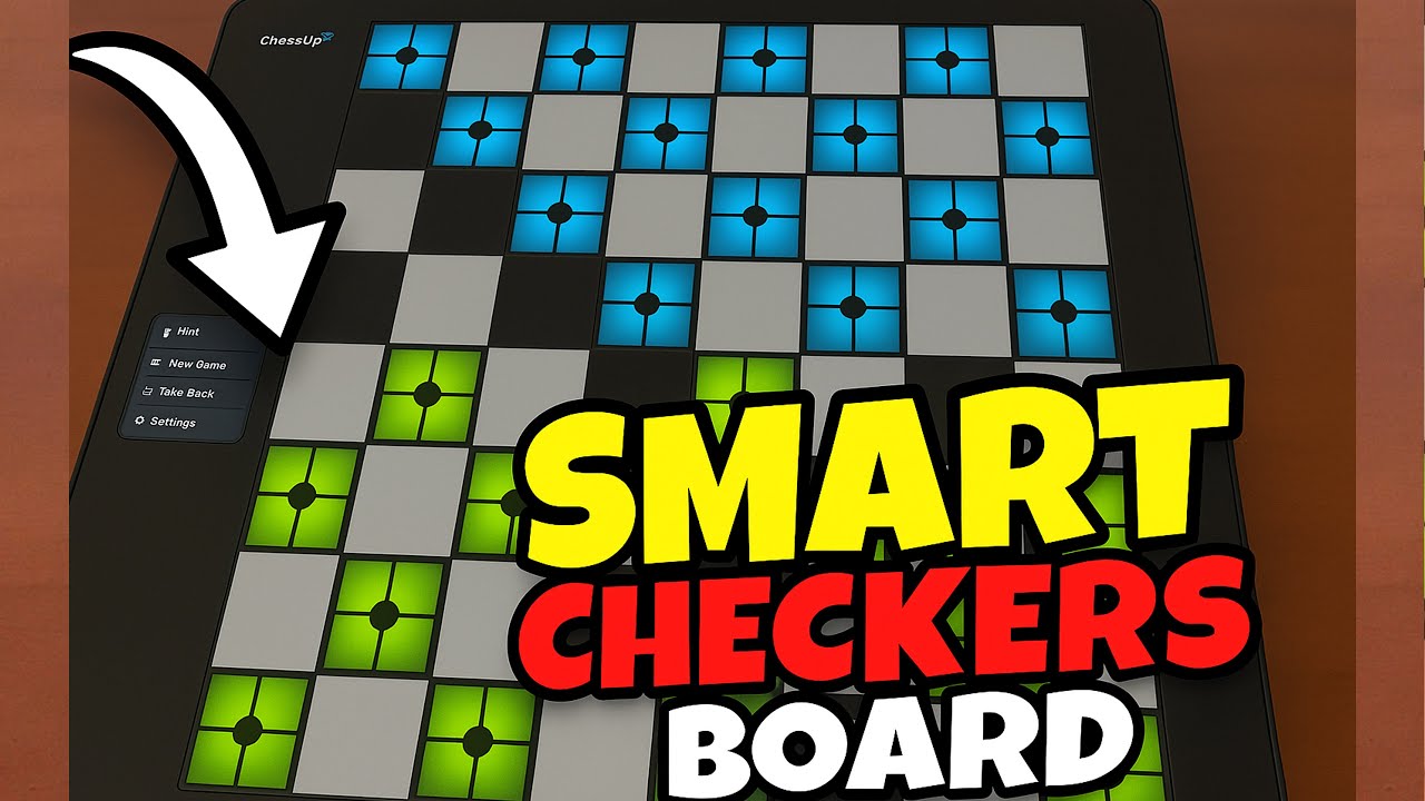 ChessUp 2 Smart Checkers Set Tested 😎 @Gadgetify