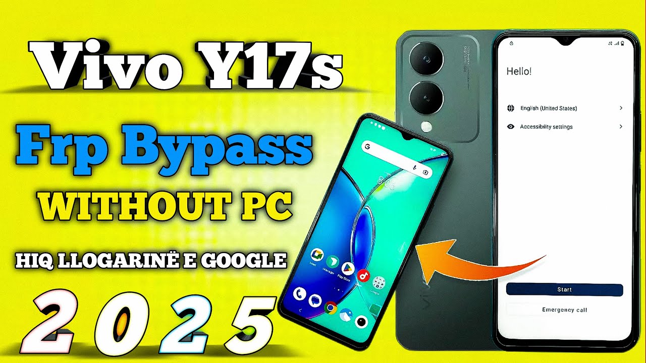 Vivo Y17s FRP Bypass Android 14 👉 | Setting not Opening | New Method Vivo Frp unlock