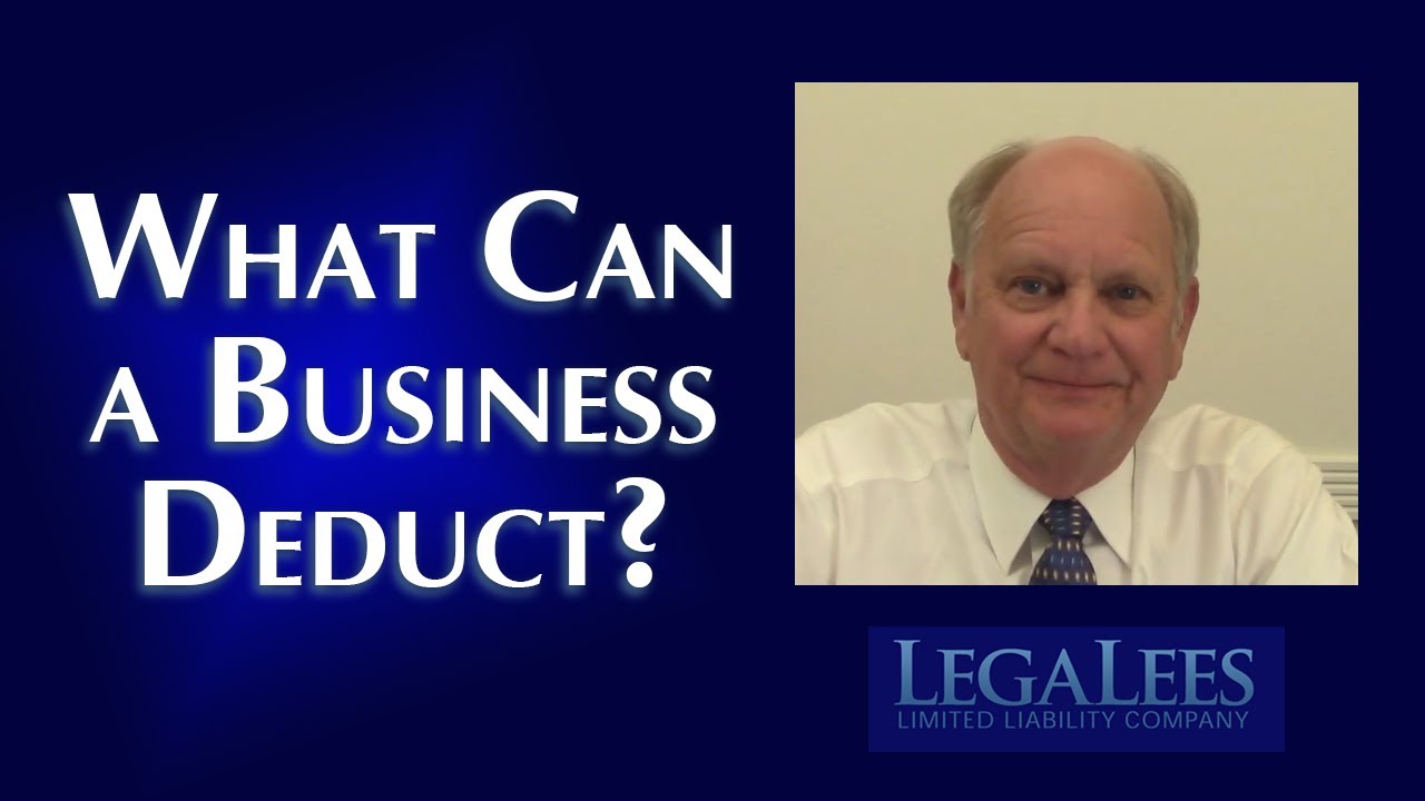 What is Deductible to a Business