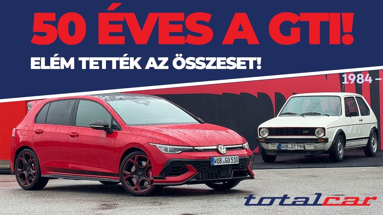 50 éves recepten ne változtass - A GOLF GTI örök!