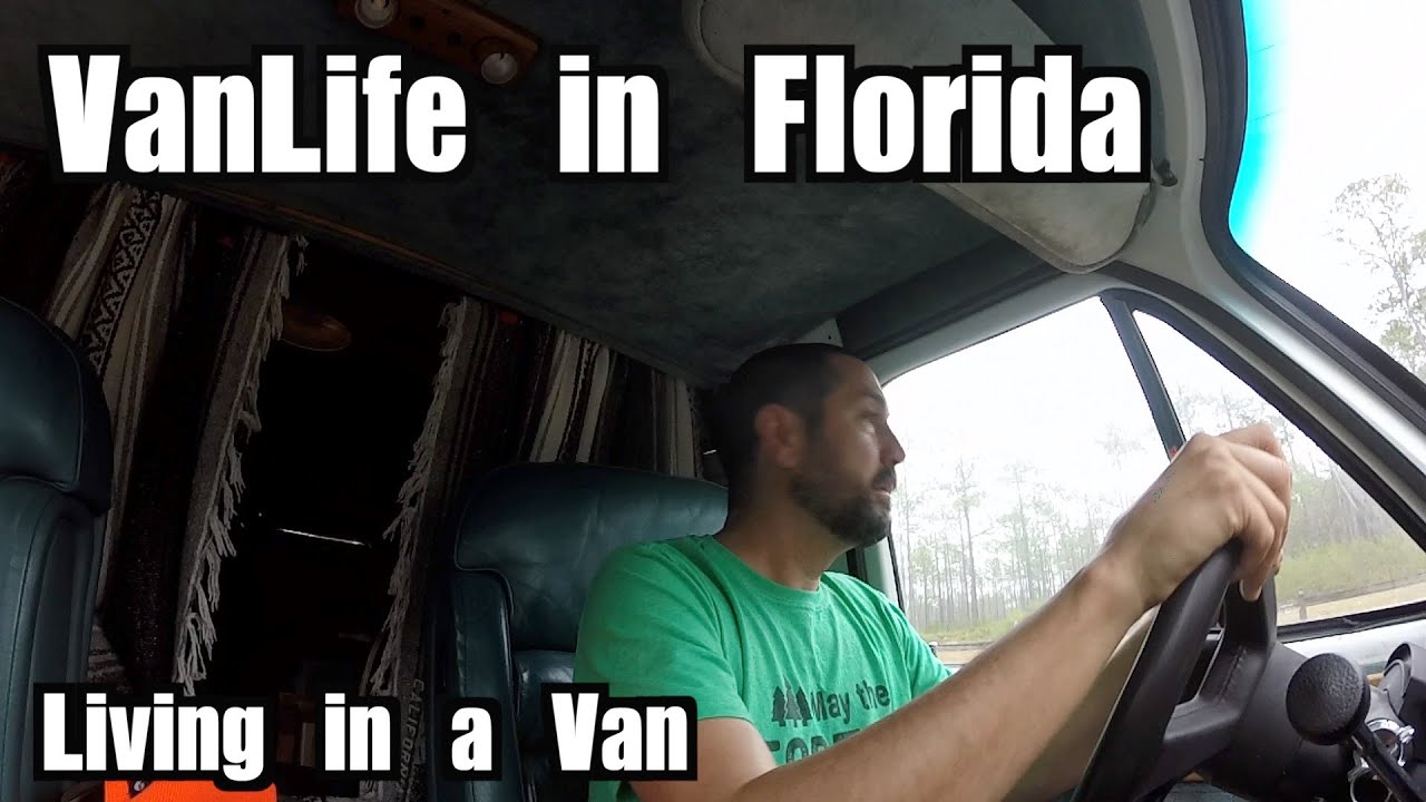 VanLife in Florida - Cypress Springs - Living in a Van 01/2021