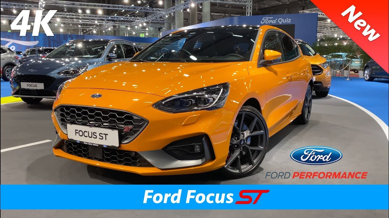 Ford Focus ST 2020 - первый взгляд в 4K | Интерьер - Экстерьер (Лучше, чем VW Golf GTI?)