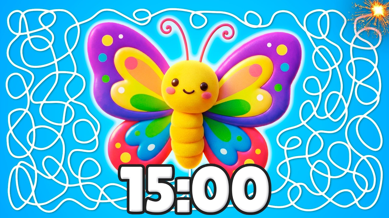 15 Minute [SPRING] Butterfly Timer 💫🦋💥 | Cozy Study Countdown!