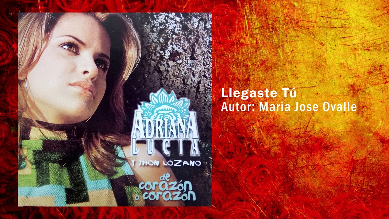 Llegaste T&uacute; - Adriana Luc&iacute;a | Vallenato | Cover Audio