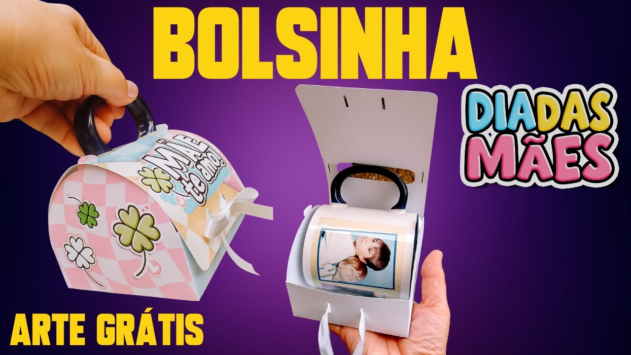 CAIXA BOLSINHA DIA DAS MÃES