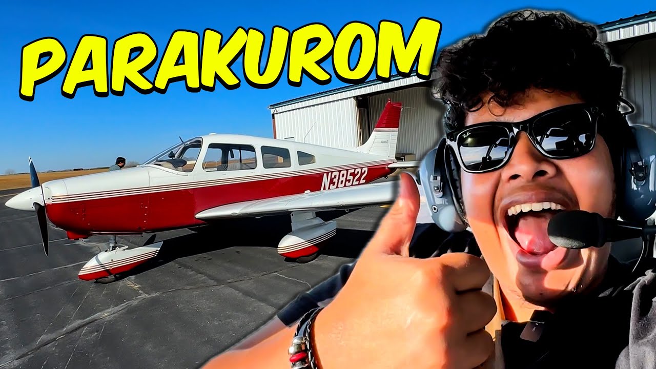 Driving Aeroplane in America 🔥- Irfan's View