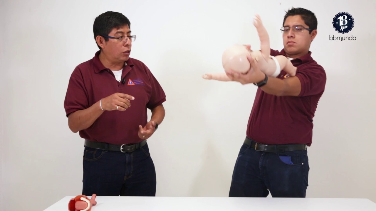 Atragantamiento en bebés - Primeros auxilios