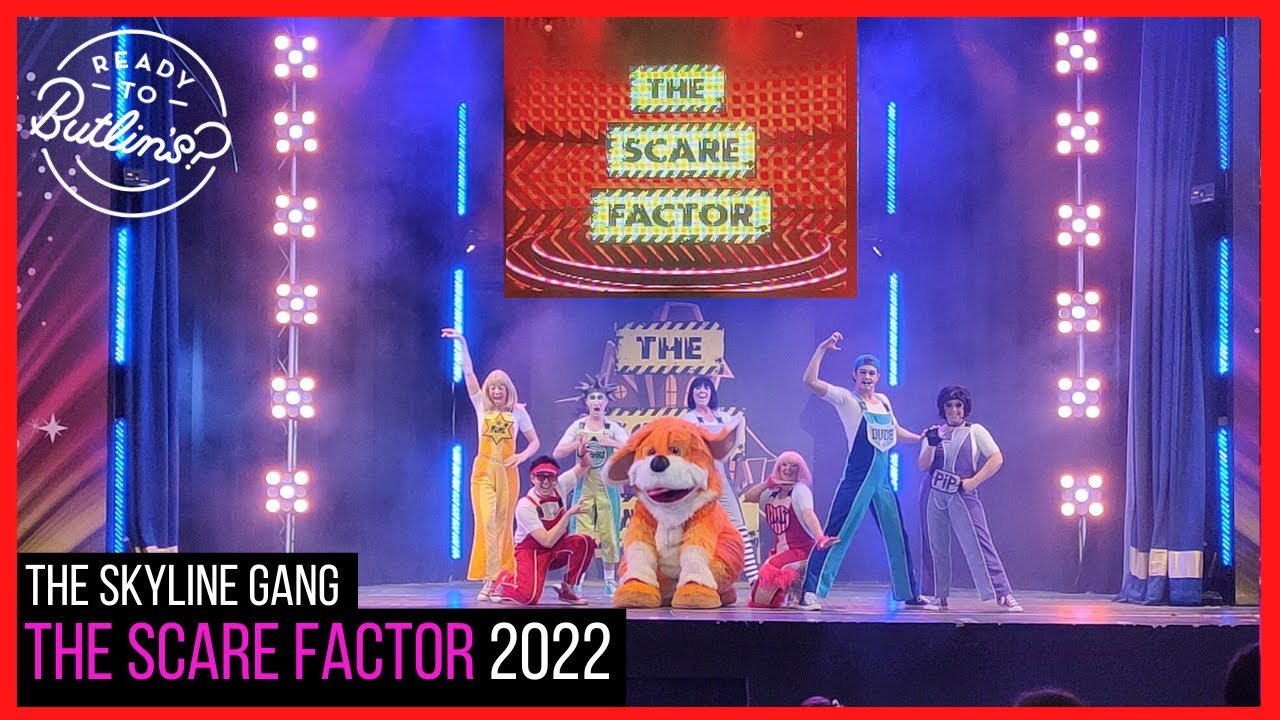 NEW- Skyline Gang The Scare Factor, Butlins, Bognor, 2022