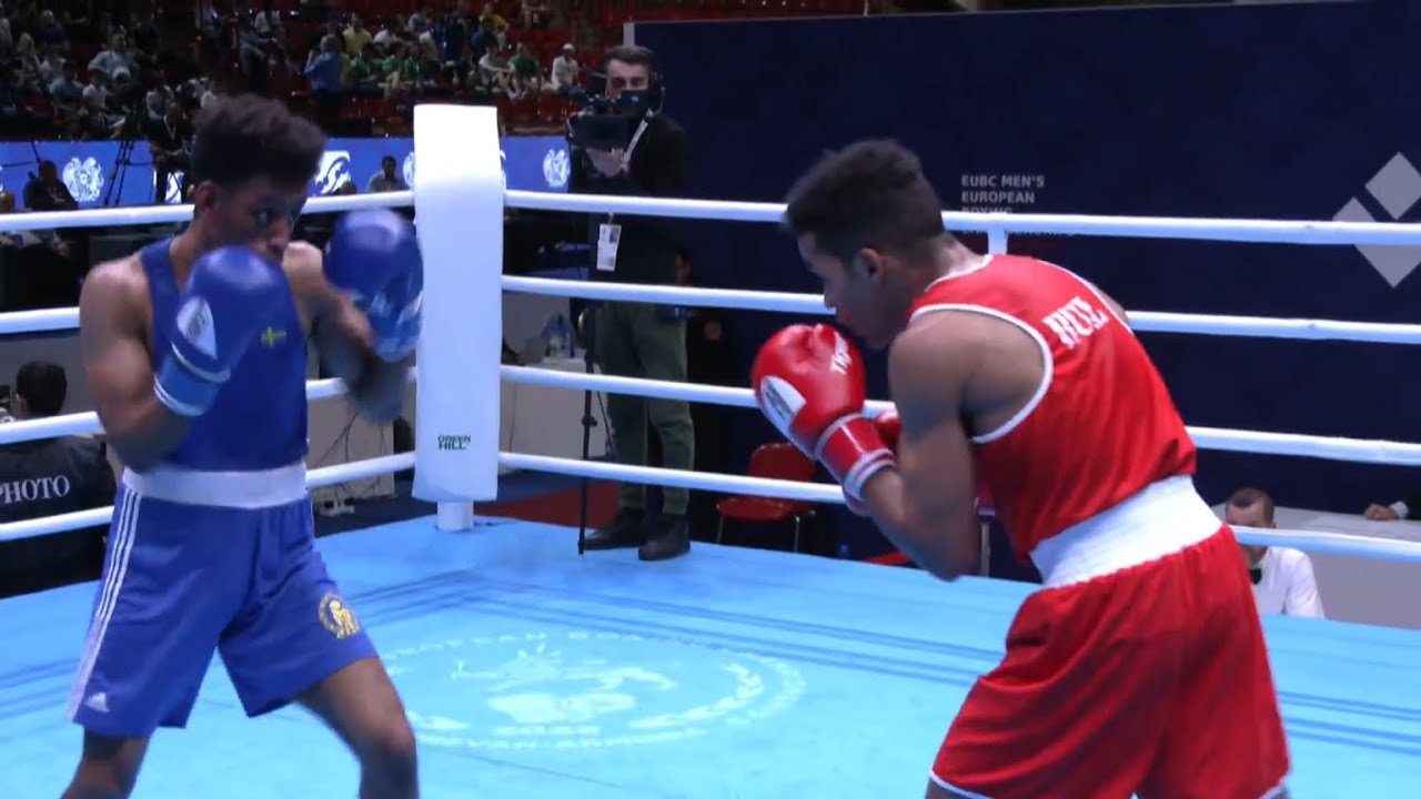 Quarterfinals  (57kg) IBANEZ DIAZ Javier (BUL) vs  IBRAHIM Nebil (SWE) | EUBC 2022