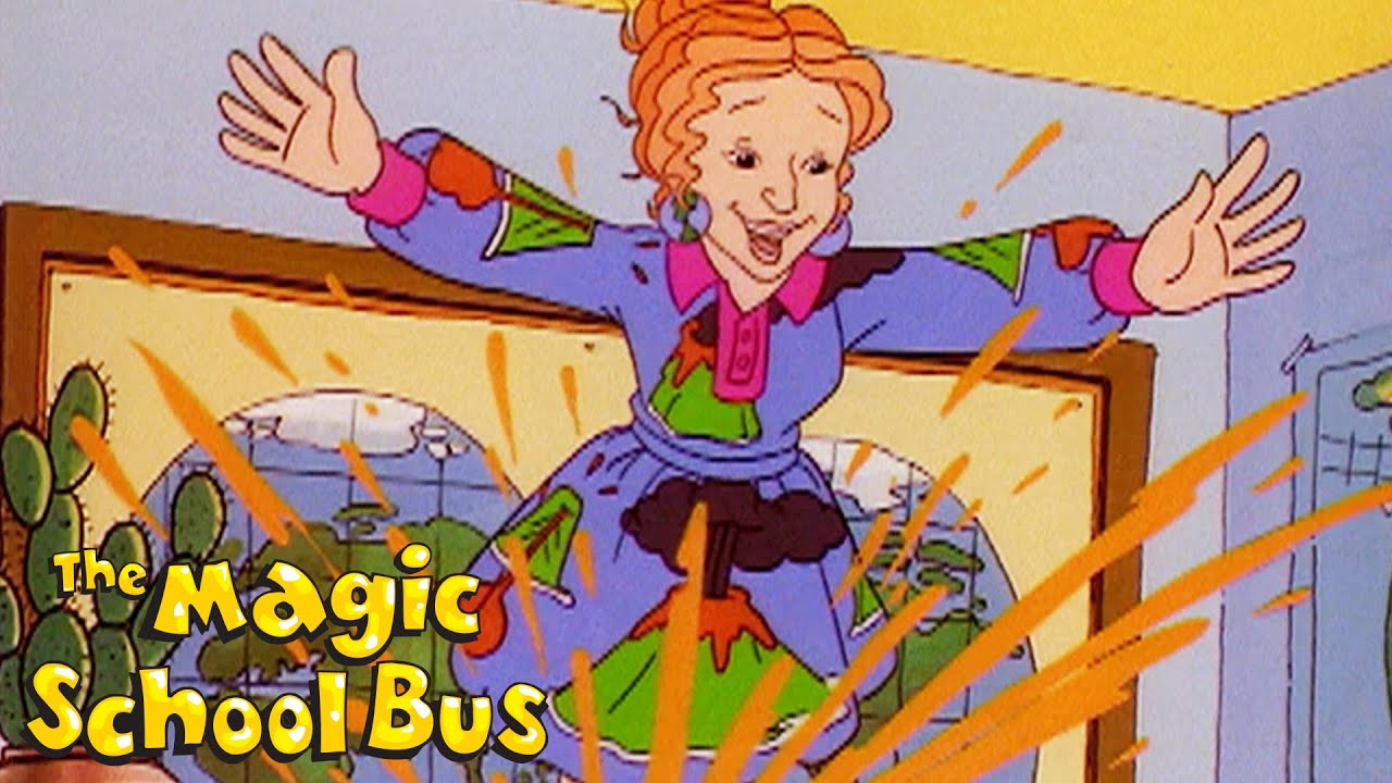 Meet Ms. Frizzle | Erupting from a Volcano | The Magic School Bus