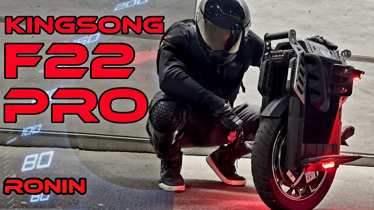 F22 PRO REVIEW : The BEST Electric Unicycle from KINGSONG // 176V Suspension EUC