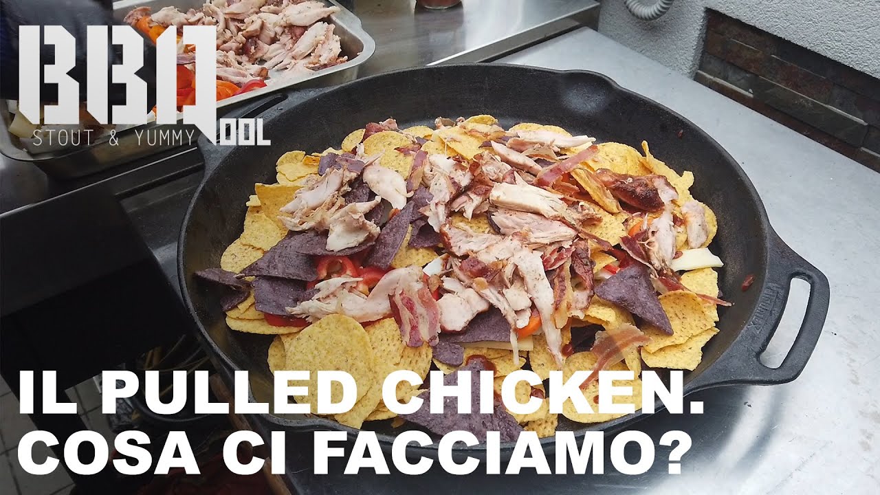 Cosce e sovracosce di pollo al barbecue: il pulled chicken. Ma... cosa ci facciamo poi????