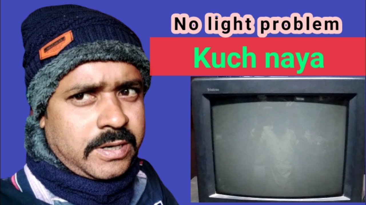 No light problem Details, A to Z. 🙏 Practical video in CRT TV.