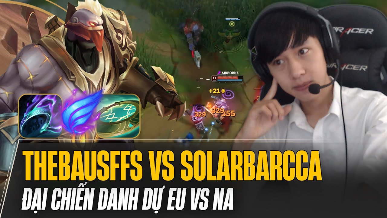 ĐẠI CHIẾN DANH DỰ EU VS NA GIỮA SION CỦA THEBAUSFFS VÀ SOLARBARCCA  KHÔNG THỂ ĐIỆN ẢNH HƠN