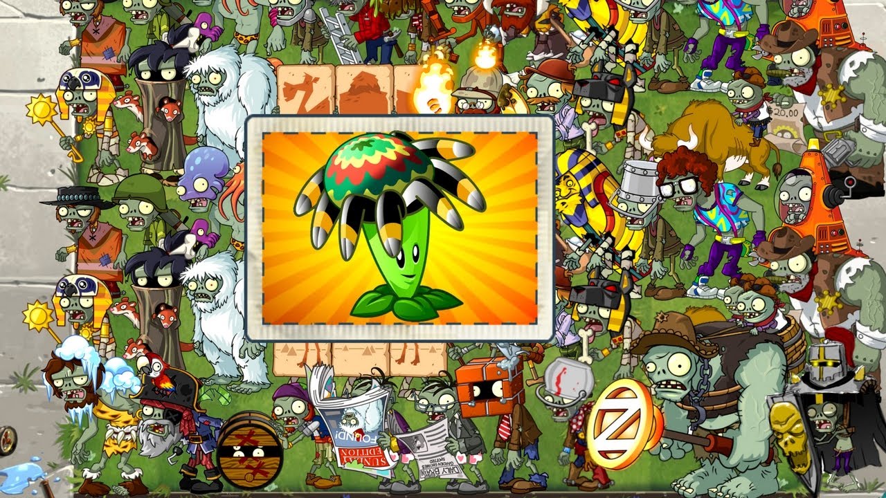 Every Zombies vs Bloomerang Plants vs Zombies 2 (Plantas Contra Zombies 2)