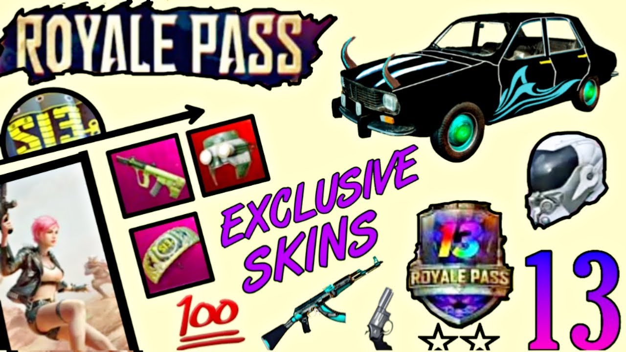 ROYAL PASS SEASON 13 || PUBG MOBILE SEASON 13 LEAKES | S13 NEW SKINS | S13 REWARDS | NEW EVENTS