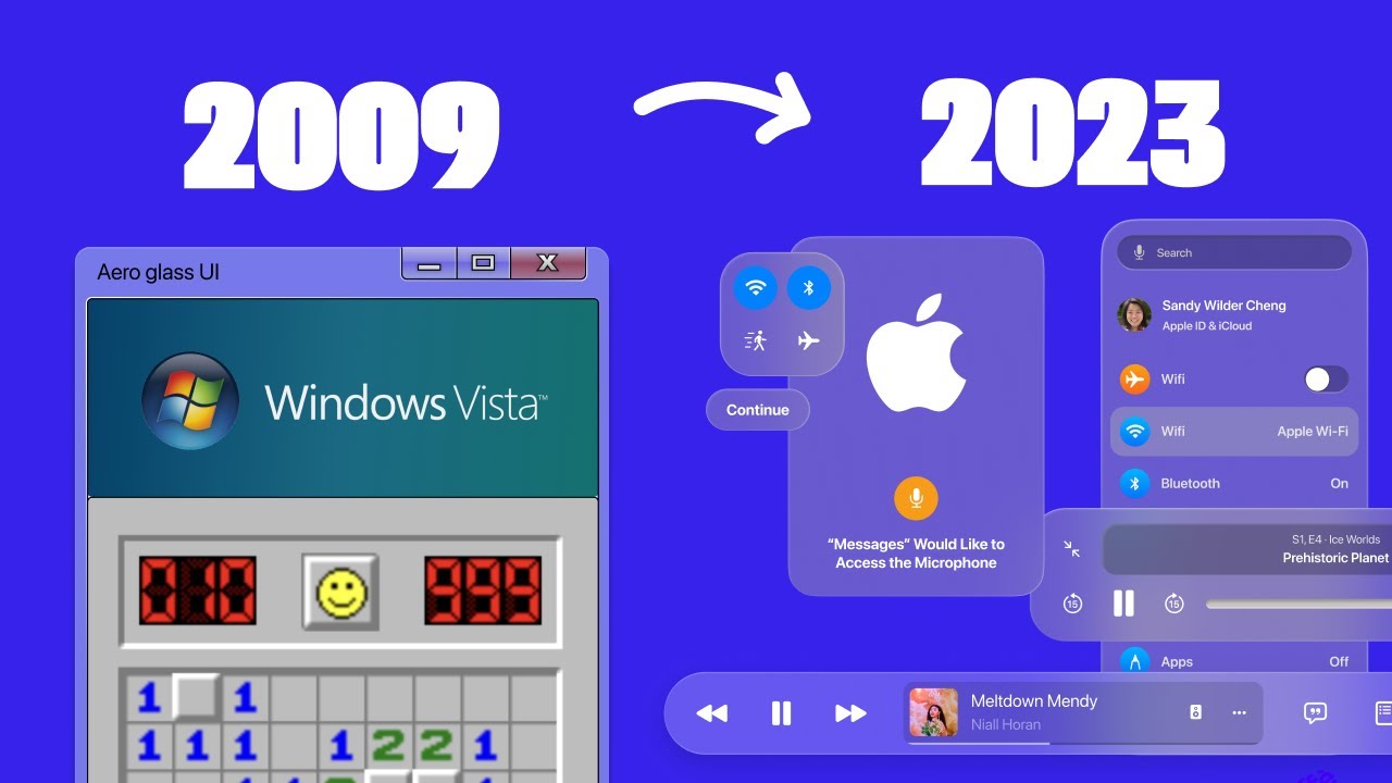 Apple deve molto a Windows Vista - Storia del design dei sistemi operativi