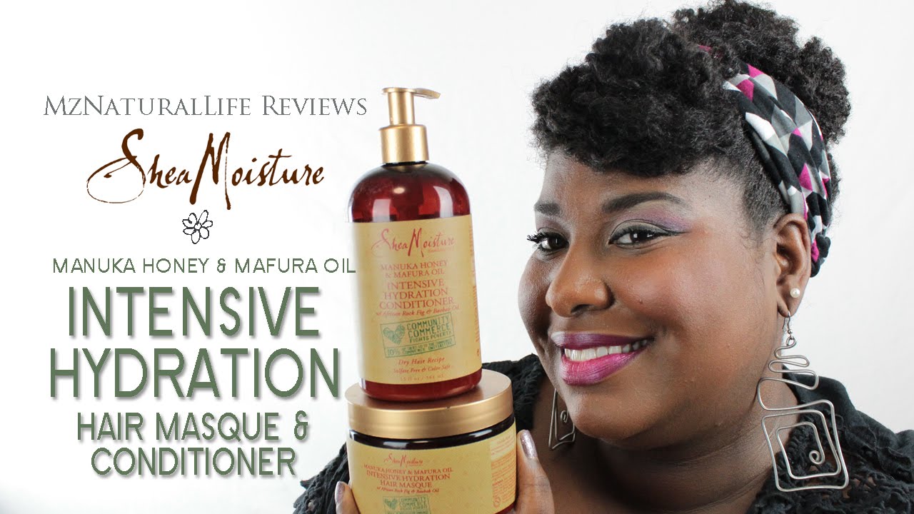 MzNaturalLife Reviews: Shea Moisture Manuka Honey Intensive Hydration Conditioner & Hair Masque