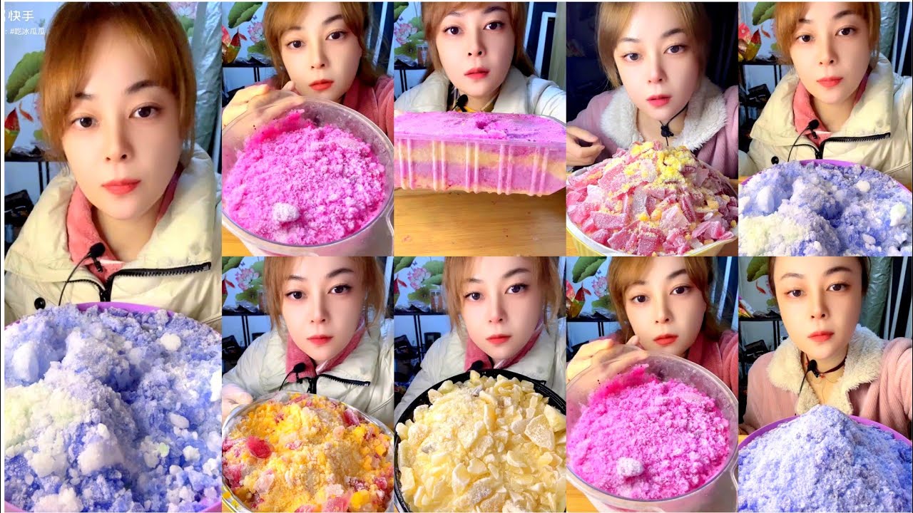REQ/ 3788 LATEST ICE EATING ASMR COLLECTION 