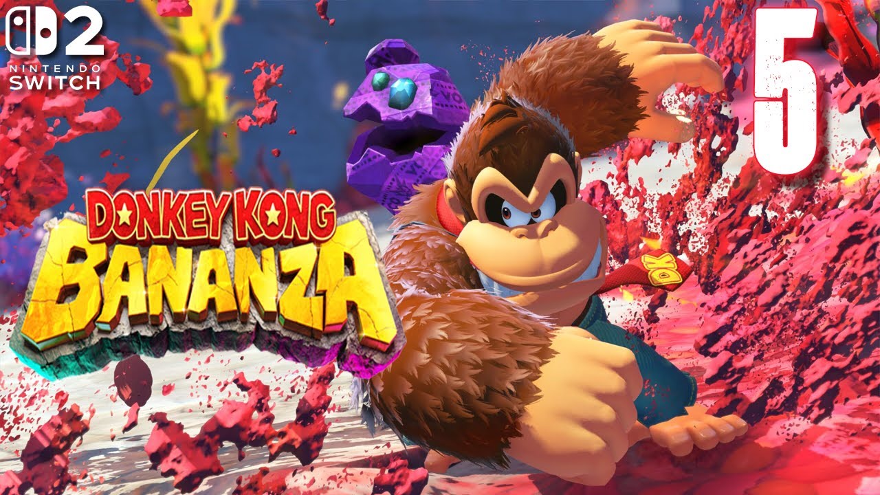Playing Donkey Kong Bonanza on Switch 2