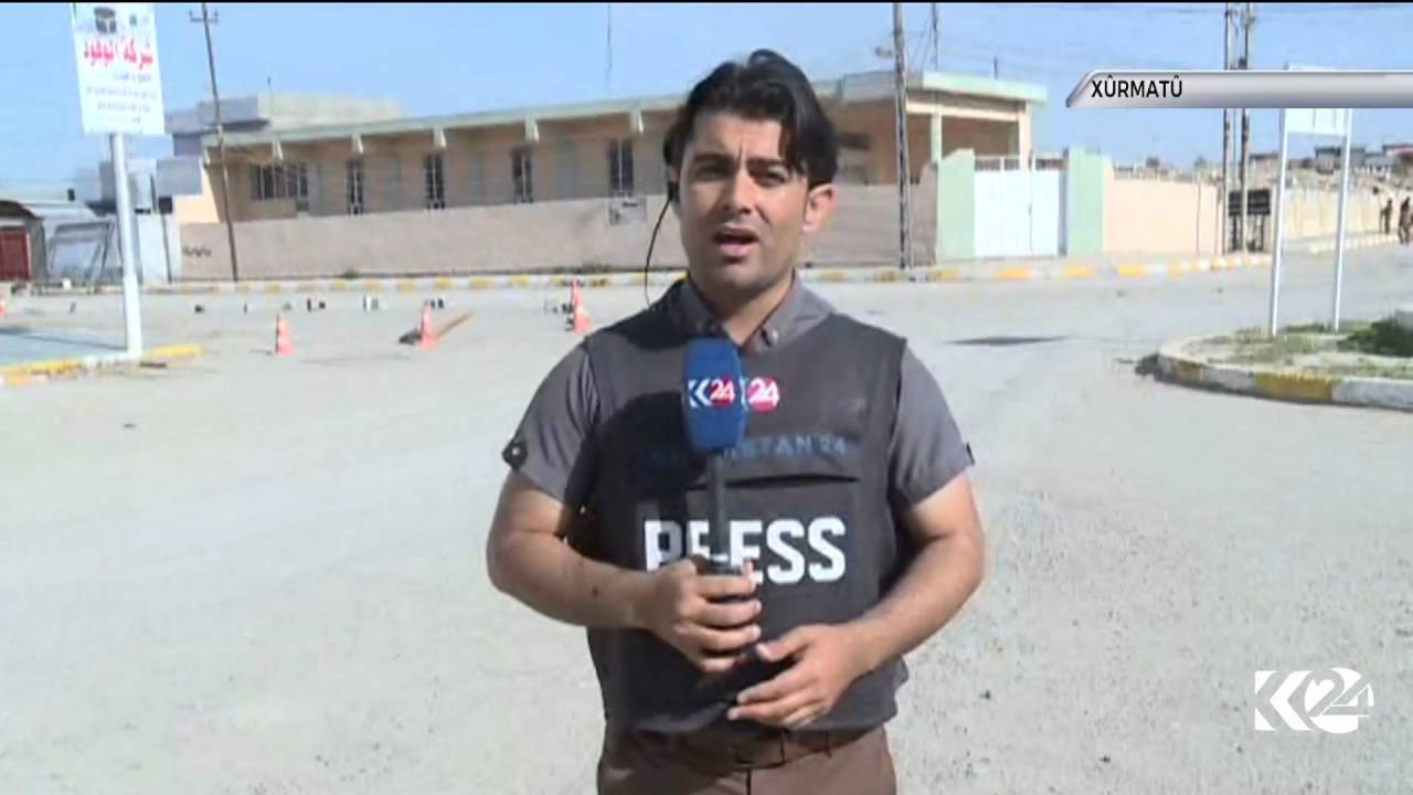 شەڕی نێوان ھێزی پێشمەرگە و چەكدارانی حەشدی شەعبی