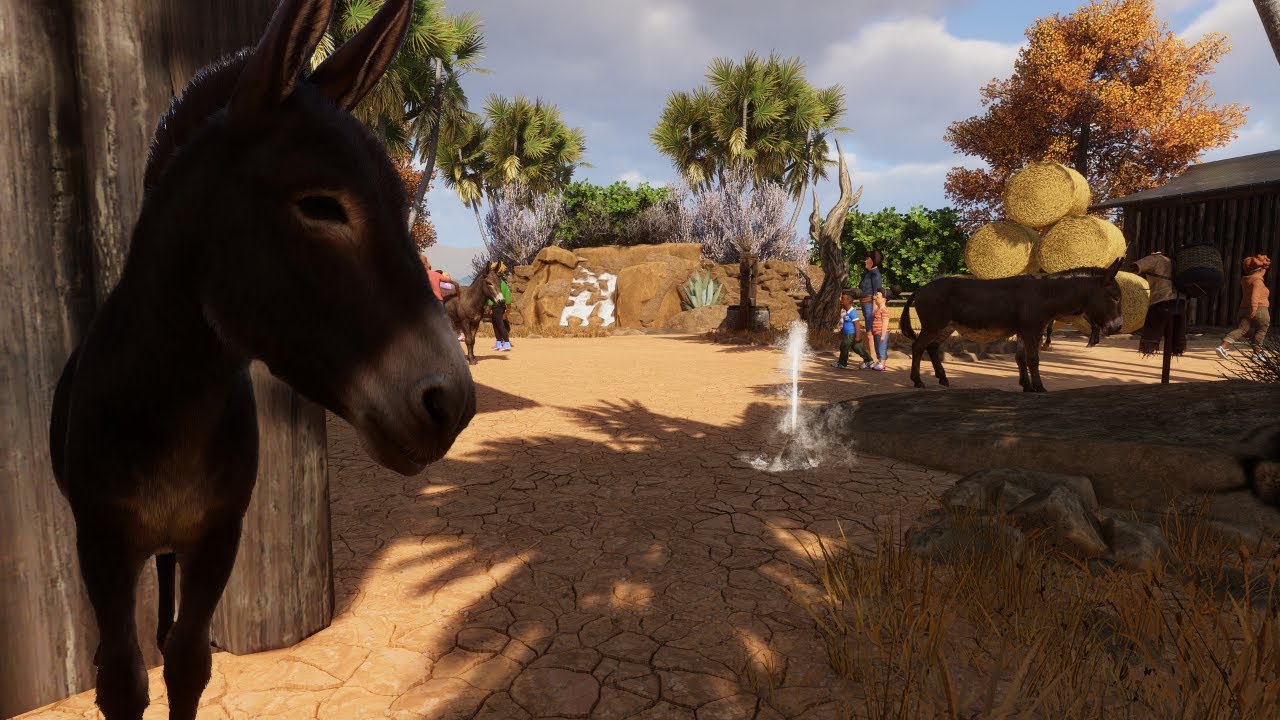 American Standard Donkey Habitat | Planet zoo | Speedbuild