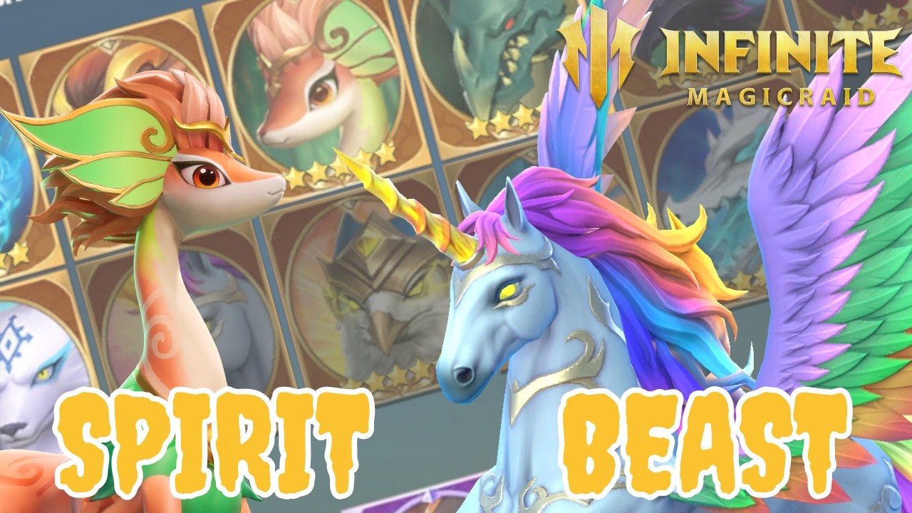 ДУХОВНЫЕ ПИТОМЦЫ Spirit Beast ✨ГАЙД НОВИЧКА INFINITE MAGICRAID imr имр Бамси