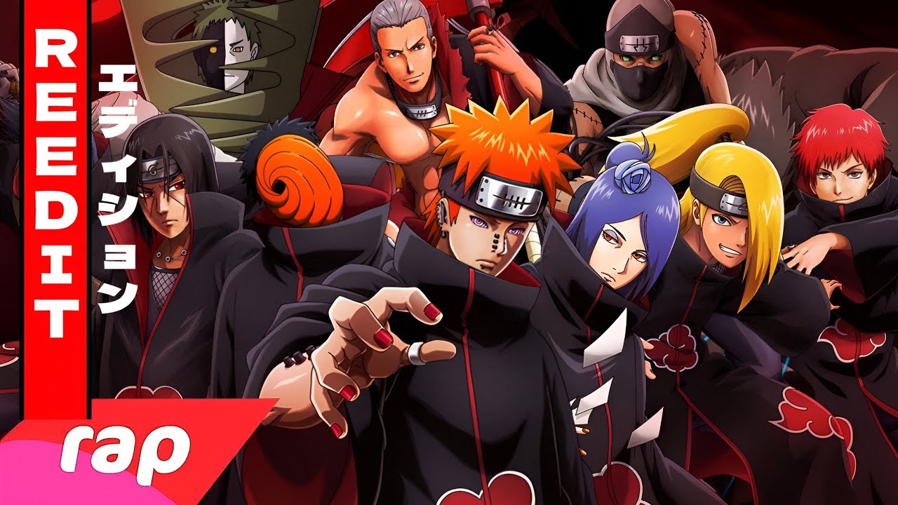 Rap da Akatsuki (Naruto) - OS NINJAS MAIS PROCURADOS DO MUNDO | NERD HITS [REEDITADO]