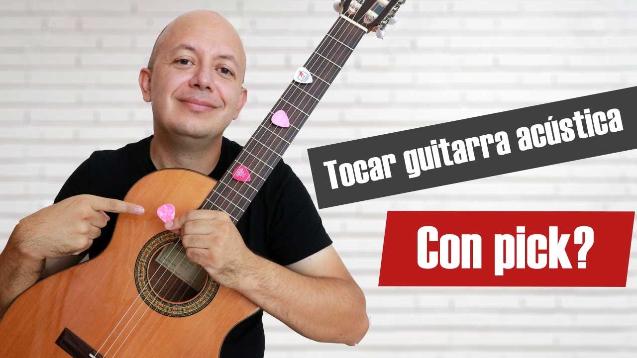 Tips para tocar guitarra acústica con pick