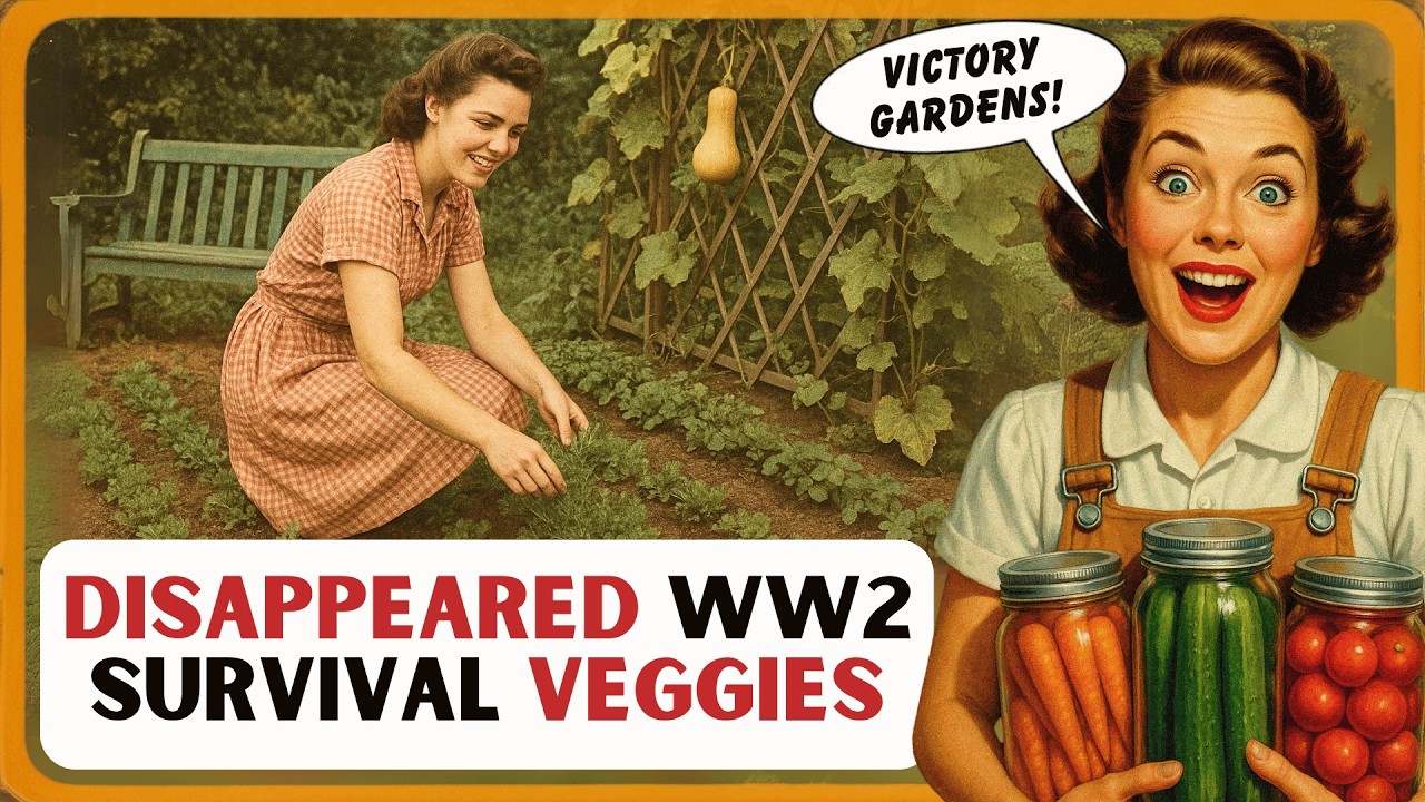 15 LOST Vegetables from WWII VICTORY GARDENS You Need to Know