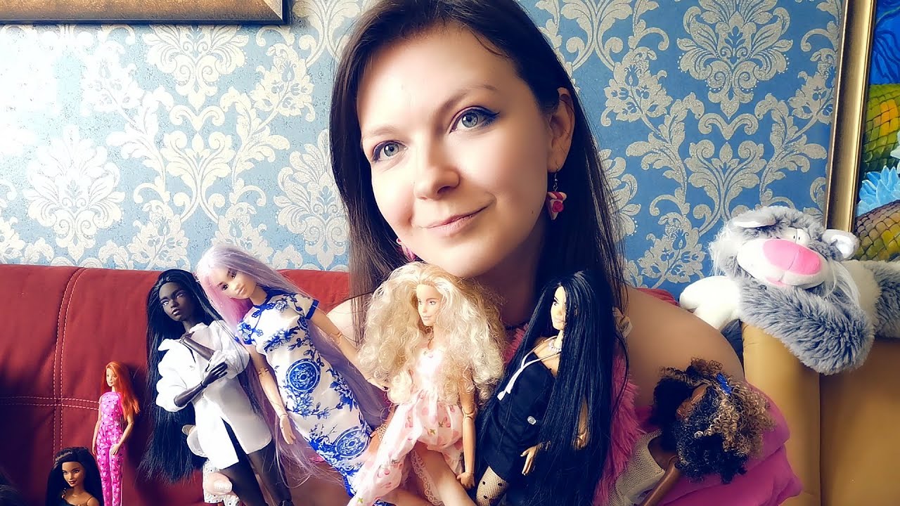 Моя коллекция современных кукол Барби🎀Обзор коллекции🎀Barbie БМР, Looks, йога, Fashionistas и др