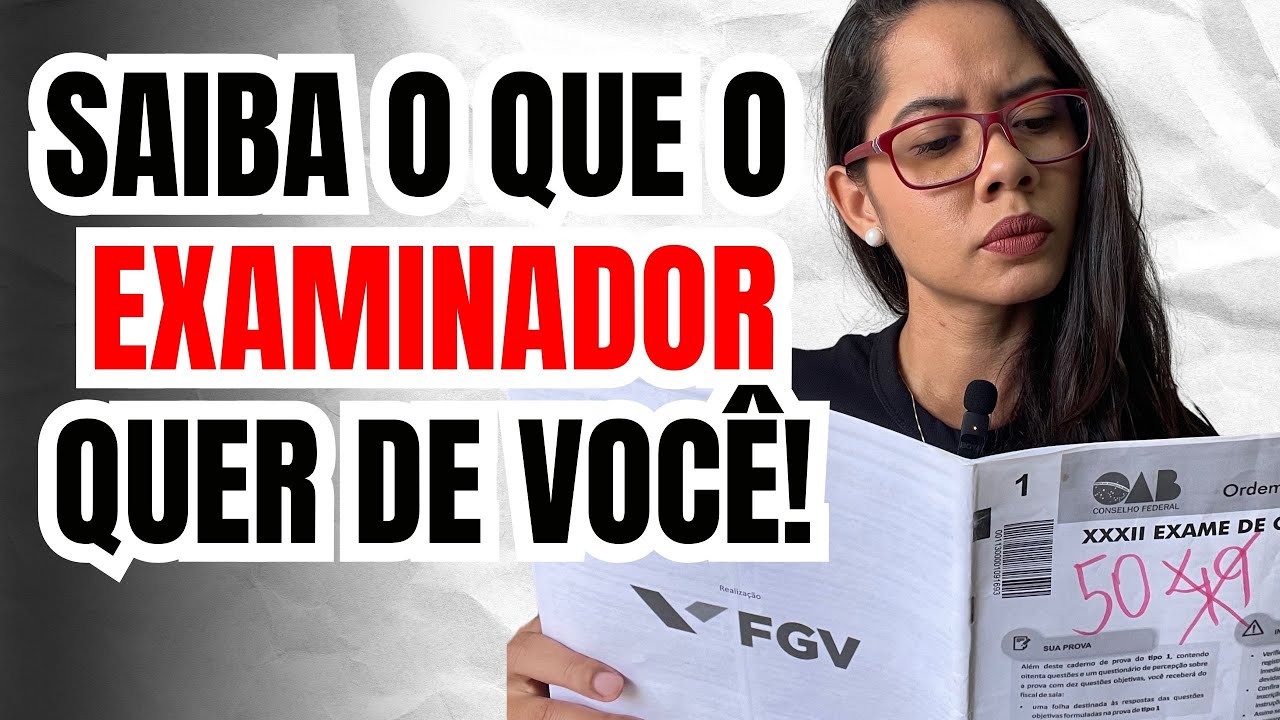 Como INTERPRETAR melhor as questões da FGV na PROVA da OAB?