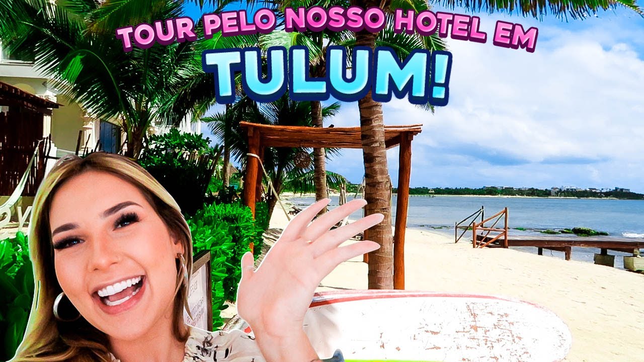 TOUR PELO HOTEL EM TULUM!!!