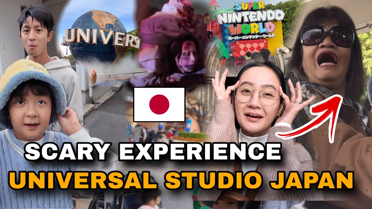 FIRST TIME NI MAMA , SCARY EXPERIENCE SA USJ | Filipino Japanese Family