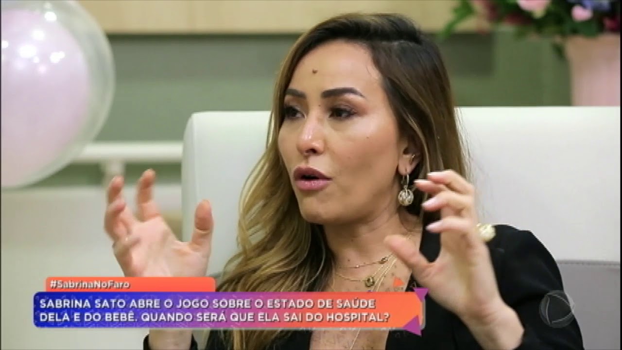Sabrina Sato fala sobre gravidez de risco: “Minha prioridade é cuidar do bebê”