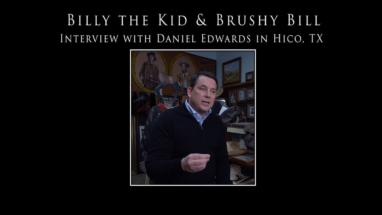 Daniel Edwards   Billy the Kid Brushy Bill Interview - Hico, Texas 2024